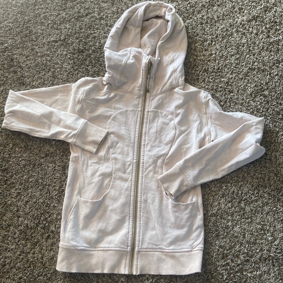 lululemon athletica Tops - Lululemon scuba hoodie cream